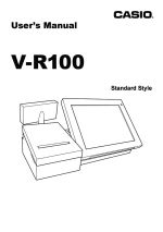 V-R100 sales management operation